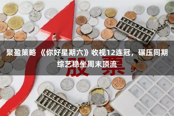 聚盈策略 《你好星期六》收视12连冠，碾压同期综艺稳坐周末顶流
